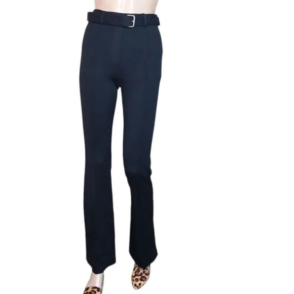 Helmut Lang Pants - Helmut Lang Compact Rib Pant